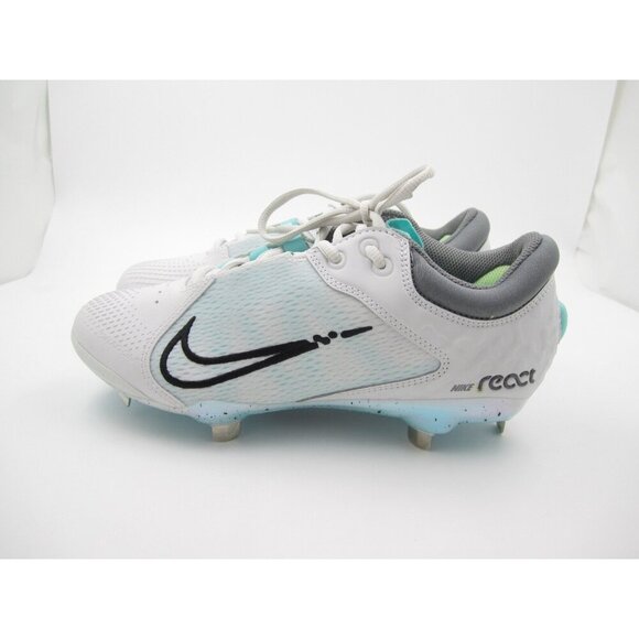 New Women Nike Hyper Diamond Elite 4 Softball Metal Cleats Sz 8.5 US (S147) - Picture 4 of 8